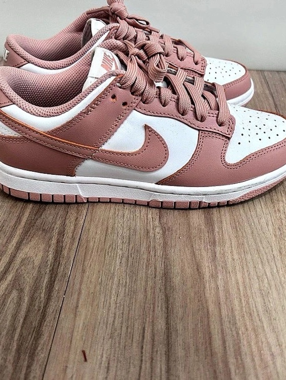 Nike Dunk Low Rose Whisper Pink & White Sneakers